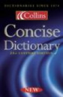 Collins Concise Dictionary -- Bok 9780007109784