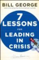 Seven Lessons for Leading in Crisis (J-B Warren Bennis Series) -- Bok 9780470531877