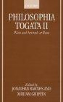 Philosophia Togata: Plato and Aristotle at Rome -- Bok 9780198152224