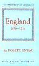 England,1870-1914 -- Bok 9780198217053