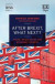 After Brexit, What Next? -- Bok 9781839103087