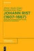Johann Rist (1607-1667) -- Bok 9783110408942