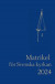Matrikel f&ouml;r Svenska kyrkan 2024 -- Bok 9789152639733