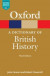 Dictionary of British History -- Bok 9780191044809