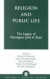 Religion and Public Life -- Bok 9780761820925