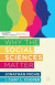 Why the Social Sciences Matter -- Bok 9781137269911
