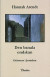 Den banala ondskan : Eichmann i Jerusalem -- Bok 9789171734167