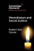 Monotheism and Social Justice -- Bok 9781009223287
