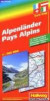Rand McNally Hallwag Alpine Countries Regional Road Map -- Bok 9783828300040