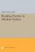 Reading Frames in Modern Fiction -- Bok 9780691611709