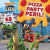 Hot Wheels City: Pizza Party Peril!: Car Racing Storybook with 45 Stickers for Kids Ages 3 to 5 Years -- Bok 9781499814538
