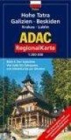 ADAC RegionalKarte Polen 4. Hohe Tatra, Beskiden, Galizien 1 : 300 000