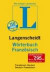 Wörterbuch Französisch. Langenscheidt. Sonderausgabe