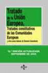 Tratado de la Unión Europea. Tratados Constitutivos de Las Comunidades Europeas