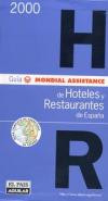 Guía mondial assistance de hoteles y restaurantes de España