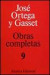 Obras Completas (josé Ortega y Gasset; T. 9)