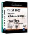 Excel 2007 : apprendre VBA et les Macros - Pack de 2 livres : toute la théorie et 74 exercices pour s'entraîner