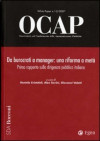 OCAP. Osservatorio sul cambiamento delle amministrazioni pubbliche (2007) vol. 1-2: Da burocrati a manager. Una riforma a metà. 1° rapporto sulla dirigenza pubbica
