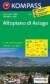 Altopiano di Asiago: Wanderkarte mit Radrouten. GSP-genau. 1:25000