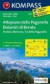 Altopiano della Paganella - Dolomiti di Brenta - Andalo - Molveno - Fai della Paganella: Wanderkarte mit Radrouten. GPS-genau. 1:25000