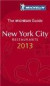 Guide Michelin New York 2013