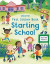 First Sticker Book Starting School: A First Day of School Book for Kids