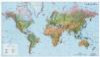 Världen 1:55 milj i tub vägg karta - 1:55M