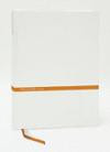 Whitelines Hard Bound A6 Lined Notebook: Supporting Your Idea