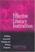 Effective Literacy Instruction: Building Successful Reading and Writing Programs