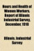 Hours and Health of Women Workers. Report of Illinois Industrial Survey, December, 1918
