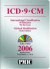 ICD-9-CM 2006, Hospital Edition, Vol. 1, 2 & 3 (Icd-9-Cm (Hospitals))