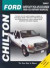 Ford Super Duty Pick-Ups/Excursion, 1999-2002 (Chilton's Total Car Care Repair Manual)