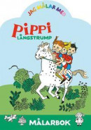 Jag målar med Pippi Långstrump : Målarbok -- Bok 9789129724332