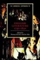The Cambridge Companion to English Literature, 1740-1830 -- Bok 9780521007573