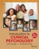 Introduction to Clinical Psychology -- Bok 9781118360019