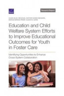 Education and Child Welfare System Efforts to Improve Educational Outcomes for Youth in Foster Care -- Bok 9781977410917
