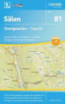 81 Sälen Sverigeserien Topo50 : Skala 1:50 000 -- Bok 9789113086446