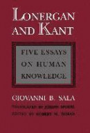 Lonergan and Kant -- Bok 9781487520144