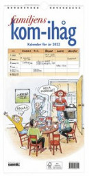 Familjens kom-ihåg-kalender 2022 -- Bok 9789155269319