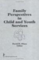 Family Perspectives in Child and Youth Services (Child & Youth Services Series) -- Bok 9780866568500