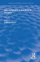 Judgment of the King of Navarre -- Bok 9780429603150