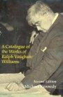 Catalogue of the Works of Ralph Vaughan Williams -- Bok 9780198165842