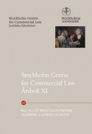 Stockholm Centre for Commercial Law Årsbok XI -- Bok 9789172238039