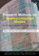 Research Methods for Applied Language Studies: An Advanced Resource Book for Students (Routledge App -- Bok 9780415551410