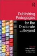 Publishing Pedagogies for the Doctorate and Beyond -- Bok 9780415480185