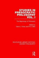 Studies in Presocratic Philosophy Volume 1 -- Bok 9781138201552