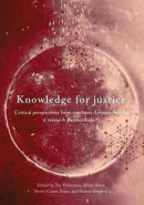 Knowledge for Justice -- Bok 9781928331650