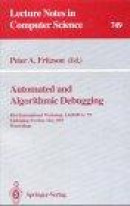 Automated and Algorithmic Debugging -- Bok 9783540574170