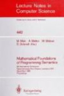 Mathematical Foundations of Programming Semantics: 5th International Conference, Tulane University, -- Bok 9780387973753