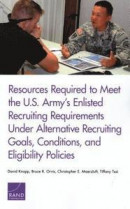 Resources Required to Meet the U.S. Army's Enlisted Recruiting Requirements Under Alternative Recrui -- Bok 9781977400208